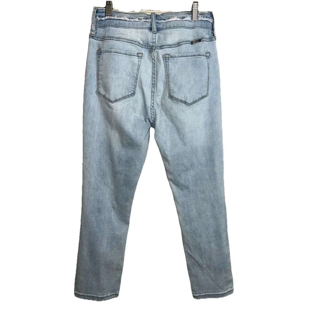 Kancan Jeans Women's Size 28 Skinny Distressed‎ Denim Light Washed Jeans